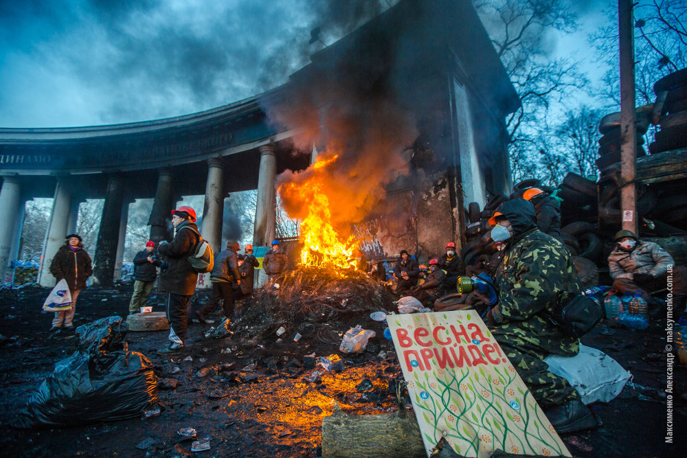 20140124-Kiev barricade-Sasha Maksymenko