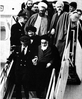 Khomeini motahari tabatabaei ghotbzadeh Lahouti banisadr
