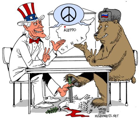 Russia US Peace Latuff