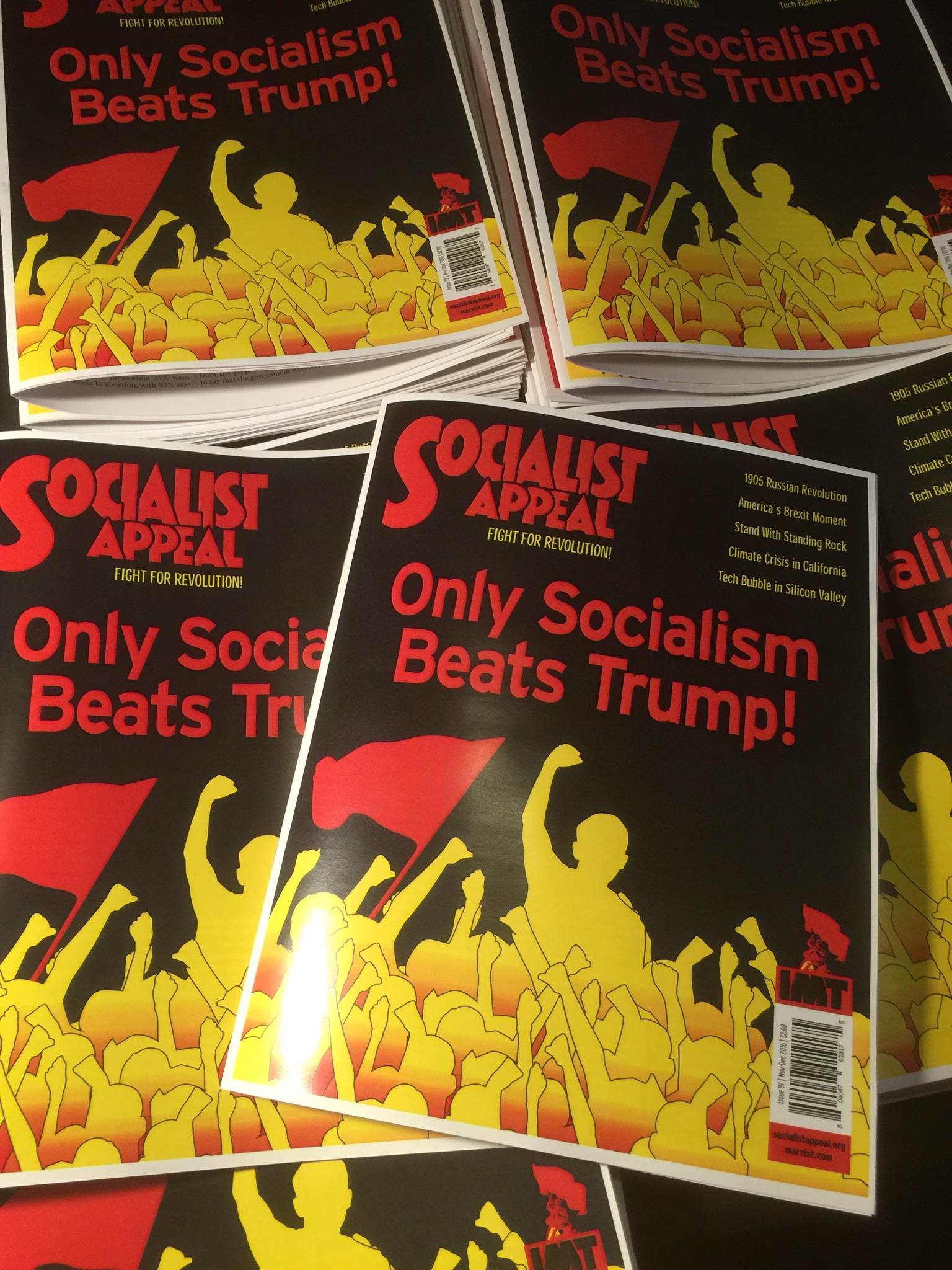 SA 97 frontpage Socialist Appeal USA