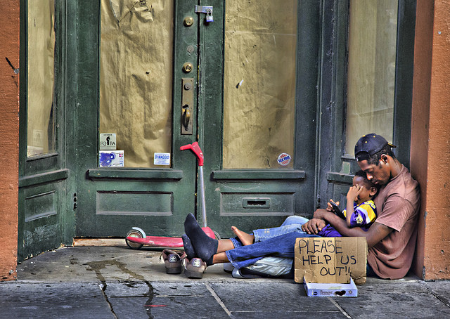 Homeless CC BY NC 2.0