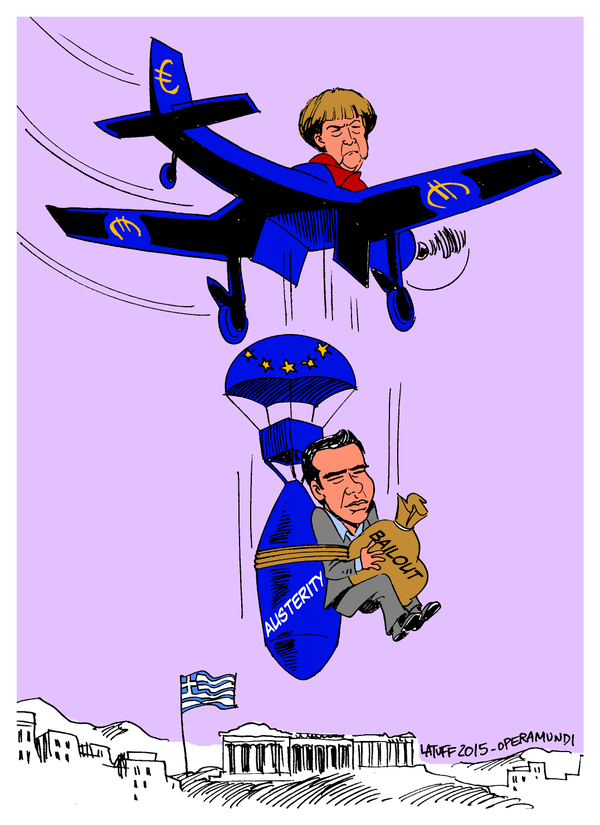 Merkel-avión-Tsipras