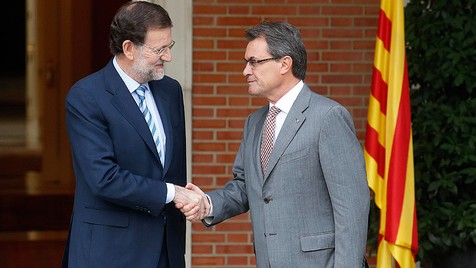 Rajoy y Mas sept. 12