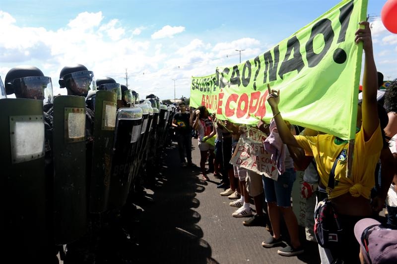 Brasil represion aumenta
