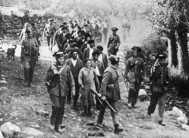 Represión de la huelga general revolucionaria de octubre de 1934