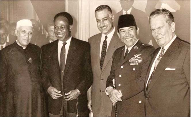 Some of the leaders who attended the Bandung Conference 1955 in Bandung Indonesia
