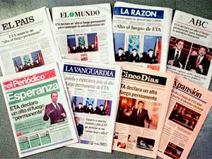 portadas diarios españoles