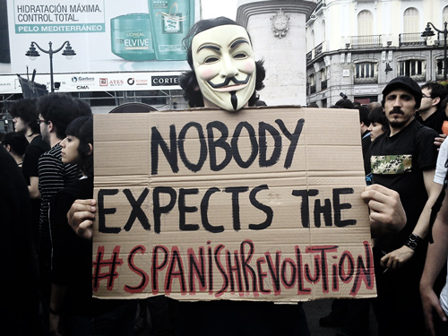 nobody expects the spanish revolution